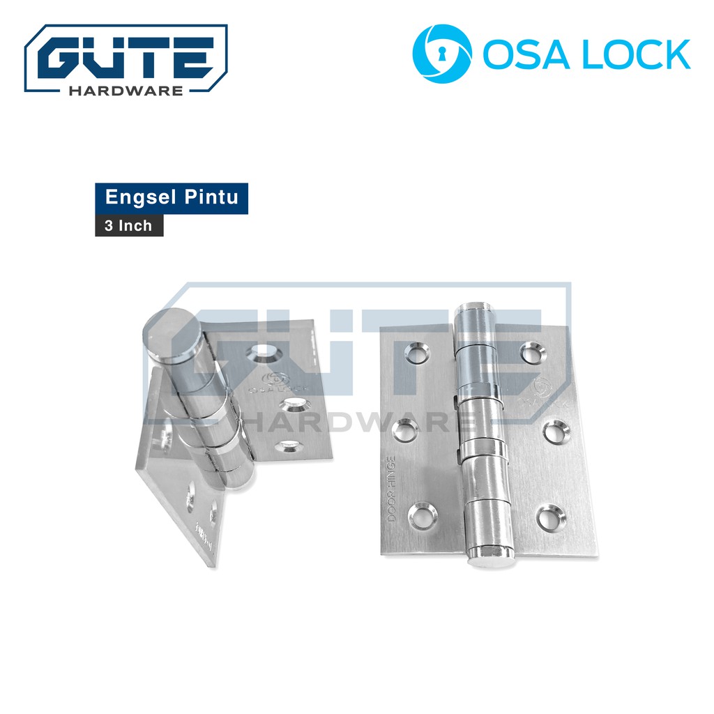 Engsel Pintu Stainless "OSALOCK" Engsel Jendela Tebal Kokoh - Gambar 5