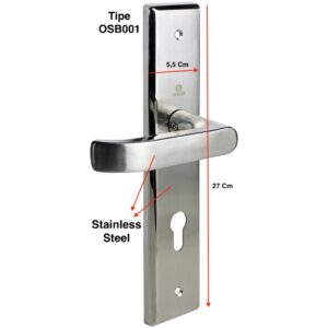 Kunci Pintu / Gagang Pintu / Handle Besar Stainless Steel OSALOCK Tipe OSB001