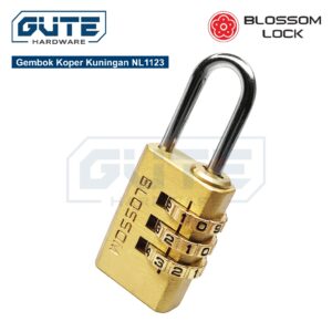 Gembok Tas Bagasi Koper “Blossom” Tipe NL1123 Compact Edition