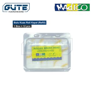GUTE MADICO Bulu Kuas Roll Kapal Uk 4" Refill / Isi Ulang SUPER
