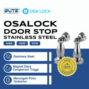OSALOCK Door Stop Stainless Steel By Gute - Penahan Pintu Magnet Doorstopper Rust Resistant Tahan Karat
