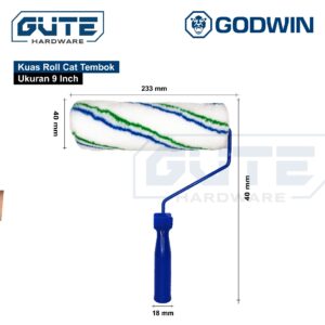 GUTE GODWIN Kuas Roll Cat Tembok Dinding / Paint Roller Brush