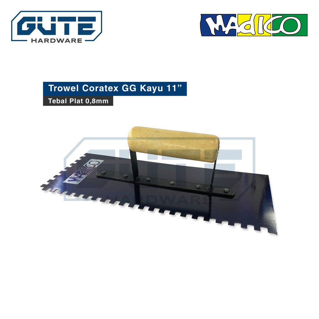 Plastering Trowel "MADICO" / Roskam / Raskam / Untuk Pasang Keramik - Gambar 5