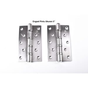 Engsel Pintu Finishing Stainless Steel Merk OSALOCK Uk 5 " Inch