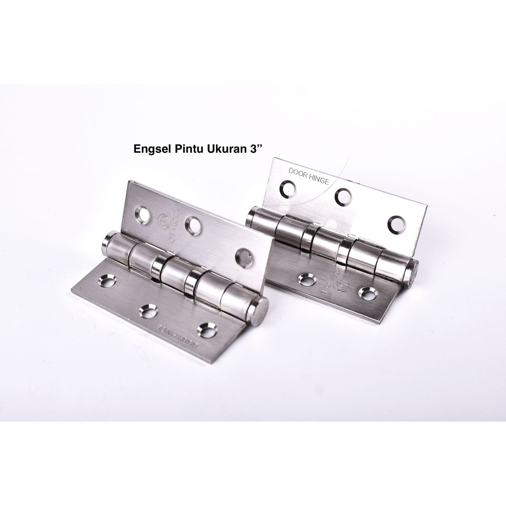 Engsel Pintu Finishing Stainless Steel Merk OSALOCK Uk 3 " Inch