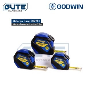 GUTE GODWIN Meteran Karet / Roll Meter / Meter Roll GMT01 Uk 3m 5m  7.5m