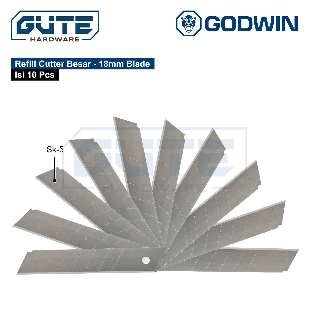 GUTE Pisau Cutter GODWIN Termurah - Gambar 6