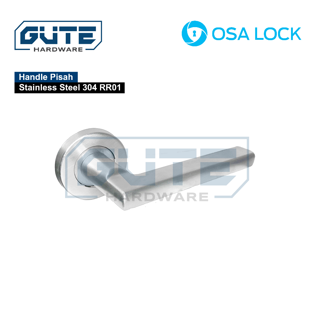 GUTE OSALOCK Kunci Pintu Pisah / Handle Pisah / Separate Door Handle - Gambar 6